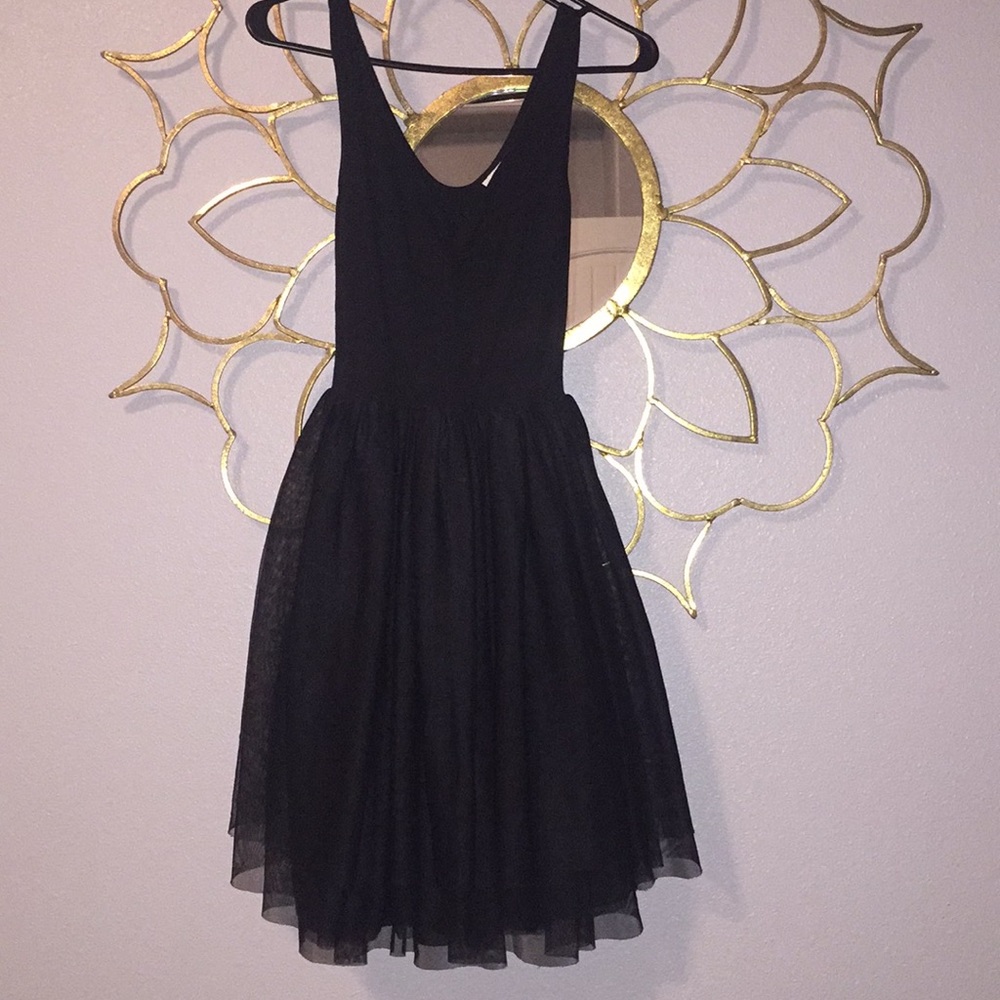 Tutu Black Dress